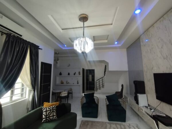 4BEDROOM FULLY FURNISHED SEMI-DETACHED DUPLEX - Image 3